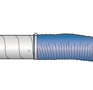 10374375 - Hard Duct Kit 8" for 14' Extension Arm